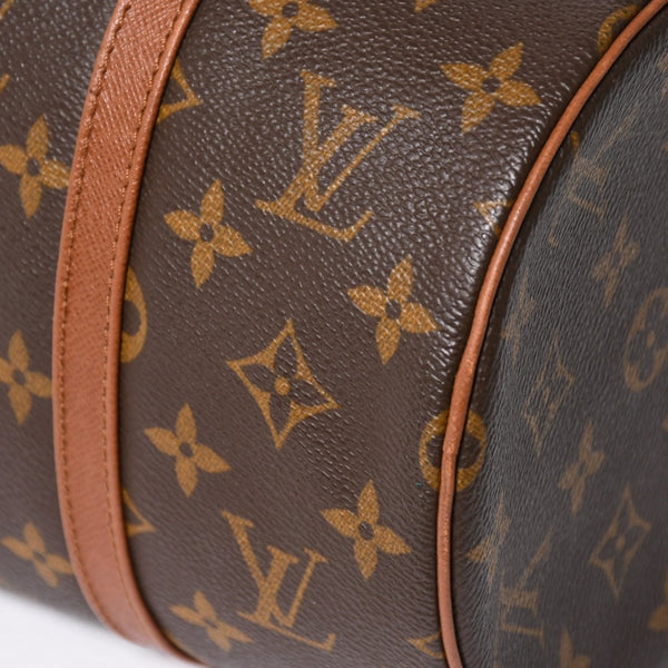 Very Good Condition LOUIS VUITTON Papillon 30 GM Handbag M51365 Monogram Gold Hardware Old Model Cylindrical Used 4a009613