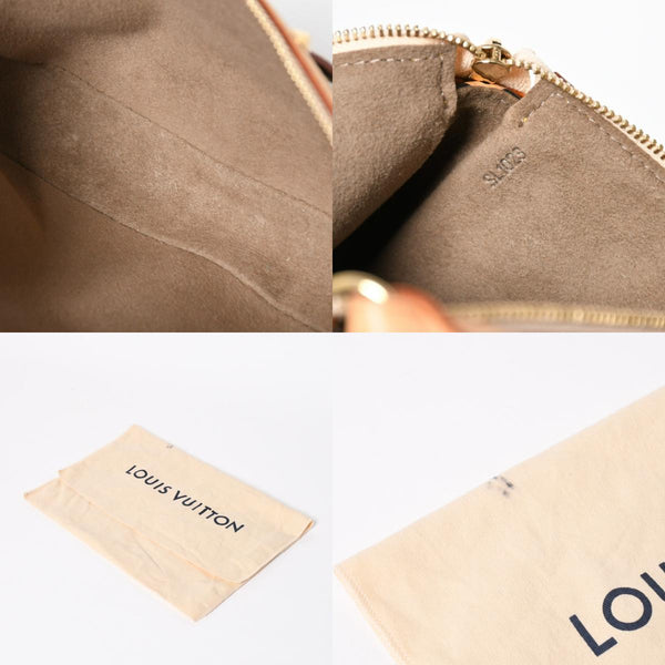 新品同様 LOUIS VUITTON ルイヴィトン ポシェットアクセソワール アクセサリーポーチ M92648 モノグラム マルチカラー ブラック 中古 4a009606