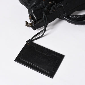 BALENCIAGA Balenciaga 2WAY Handbag Shoulder Bag The First Black Matte Black Lambskin 103203 Good Condition Used 4a009618