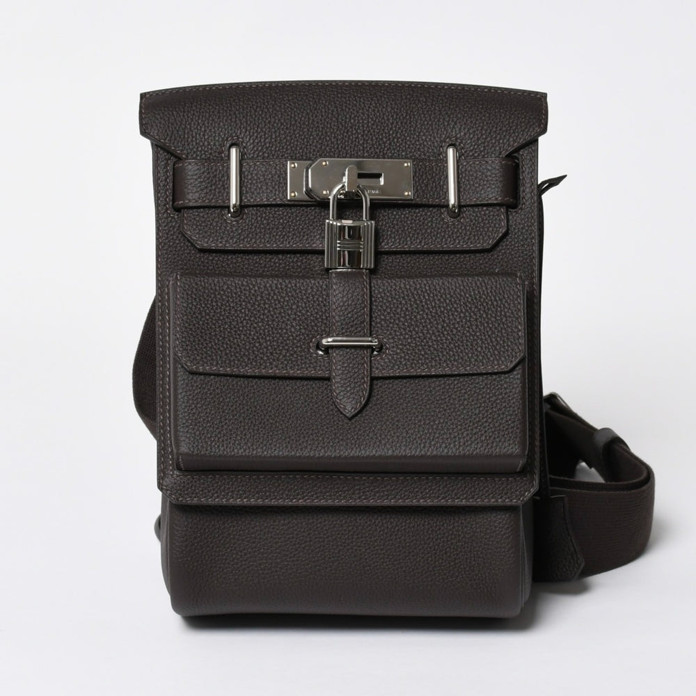 新品同様 HERMES エルメス HAC A DOS PM ACCESS ケリーアッカド PM アクセス ショルダーバッグ G刻印 2026年 トゴ ヴェールロデン 中古 4a009619