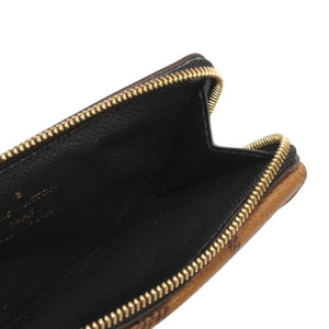 LOUIS VUITTON Porto Cult Recto Verso Coin Case Coin Purse M81303 Monogram Reverse Gold Hardware Good Condition Used 4a000771