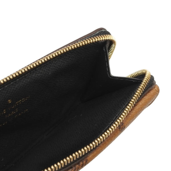 LOUIS VUITTON Porto Cult Recto Verso Coin Case Coin Purse M81303 Monogram Reverse Gold Hardware Good Condition Used 4a000771