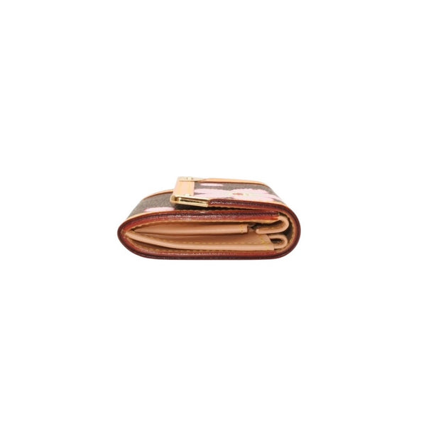 新品未使用 LOUIS VUITTON ルイヴィトン ポルトモネ プラ コインケース 小銭入れ M92024 モノグラム チェリーブロッサム 村上隆 中古 4a000770