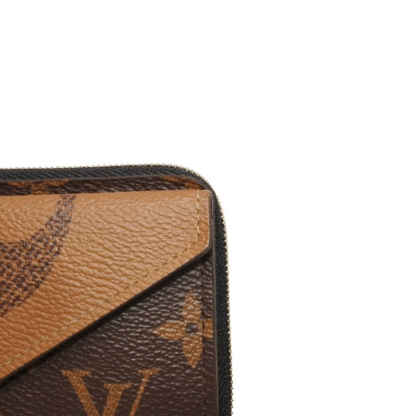 LOUIS VUITTON Porto Cult Recto Verso Coin Case Coin Purse M81303 Monogram Reverse Gold Hardware Good Condition Used 4a000771