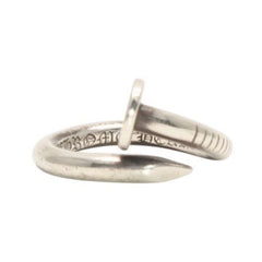 CHROME HEARTS NAIL FLAT RING Weight approx. 5.16g Size 9 Silver 925 Good Condition Used 4a000969