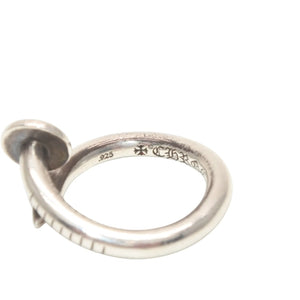 CHROME HEARTS NAIL FLAT RING Weight approx. 5.16g Size 9 Silver 925 Good Condition Used 4a000969