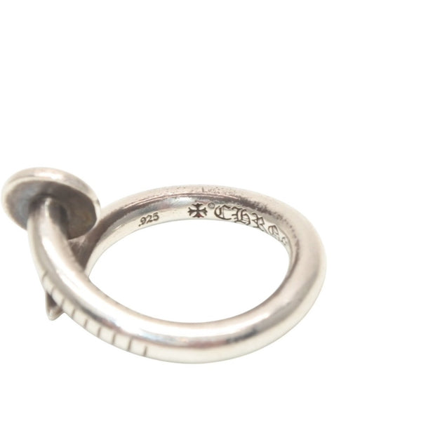 CHROME HEARTS NAIL FLAT RING Weight approx. 5.16g Size 9 Silver 925 Good Condition Used 4a000969