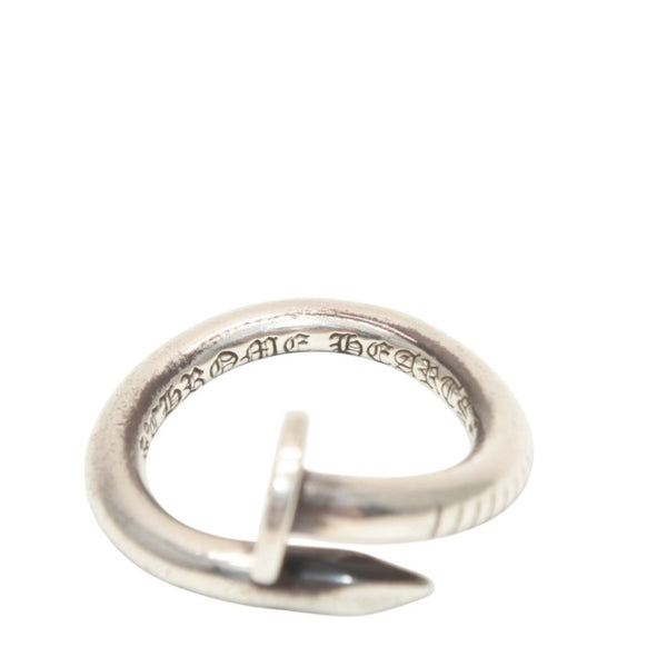 CHROME HEARTS NAIL FLAT RING Weight approx. 5.16g Size 9 Silver 925 Good Condition Used 4a000969