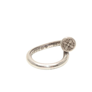 CHROME HEARTS NAIL FLAT RING Weight approx. 5.16g Size 9 Silver 925 Good Condition Used 4a000969
