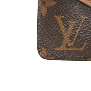 LOUIS VUITTON Porto Cult Recto Verso Coin Case Coin Purse M81303 Monogram Reverse Gold Hardware Good Condition Used 4a000771