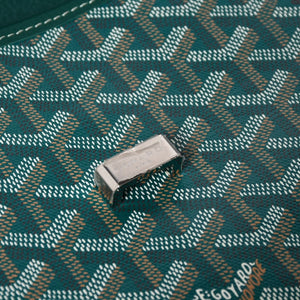 新品同様 GOYARD ゴヤール BELVEDERE PM ベルヴェデーレPM ショルダーバッグ BELVE3PMLTY09CG09P グリーン レザー PVC 中古 4a009714
