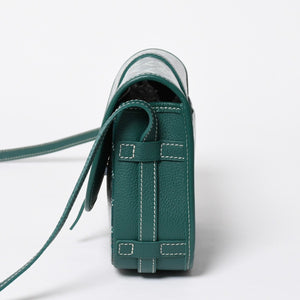 新品同様 GOYARD ゴヤール BELVEDERE PM ベルヴェデーレPM ショルダーバッグ BELVE3PMLTY09CG09P グリーン レザー PVC 中古 4a009714