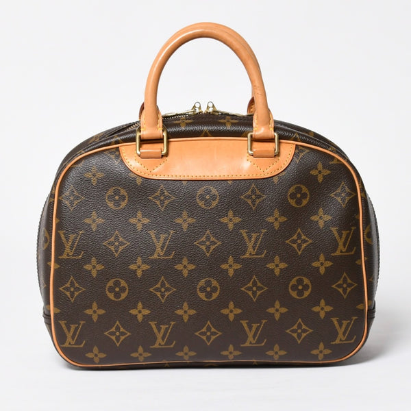 LOUIS VUITTON Handbag Trouville M42228 Monogram Brown Gold Hardware Good Condition Used 4a009663