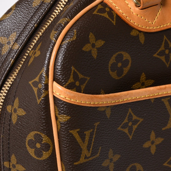 LOUIS VUITTON Handbag Trouville M42228 Monogram Brown Gold Hardware Good Condition Used 4a009663