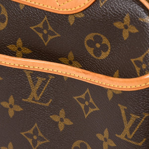 LOUIS VUITTON Handbag Trouville M42228 Monogram Brown Gold Hardware Good Condition Used 4a009663