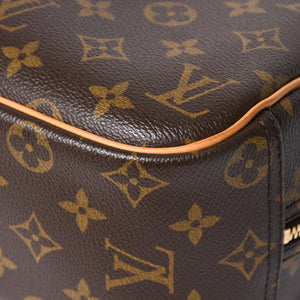 LOUIS VUITTON Handbag Trouville M42228 Monogram Brown Gold Hardware Good Condition Used 4a009663
