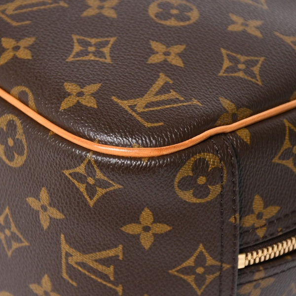LOUIS VUITTON Handbag Trouville M42228 Monogram Brown Gold Hardware Good Condition Used 4a009663