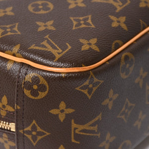 LOUIS VUITTON Handbag Trouville M42228 Monogram Brown Gold Hardware Good Condition Used 4a009663