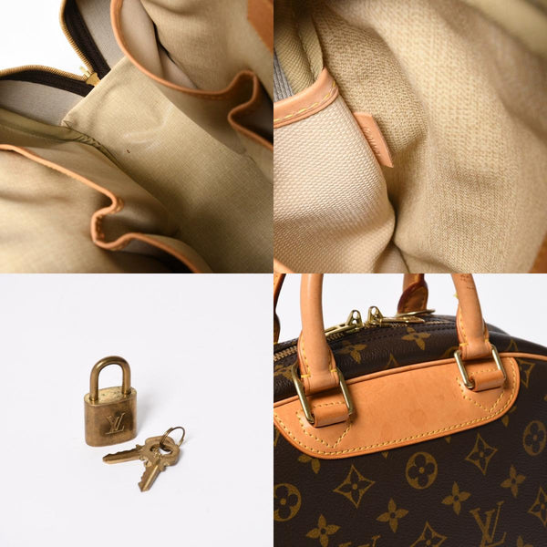 LOUIS VUITTON Handbag Trouville M42228 Monogram Brown Gold Hardware Good Condition Used 4a009663