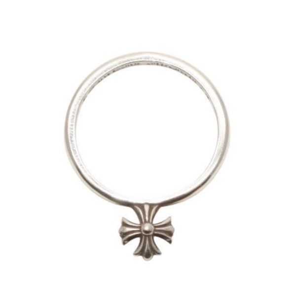 Very Good Condition CHROME HEARTS Bubble Gum Stand CH Plus Ring Ring Size 11 Weight Approx. 1.6g Silver 925 Used 4a000965