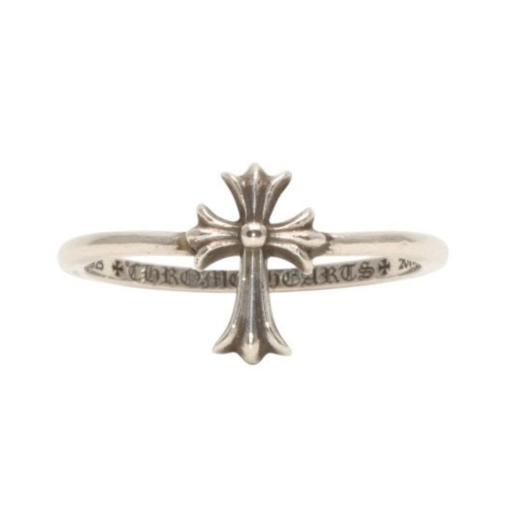 CHROME HEARTS クロムハーツ BUBBLGM CH CRS バブルガム CHクロス リング 指輪 重量約1.7g サイズ17号 シルバー925 美品 中古 4a000966