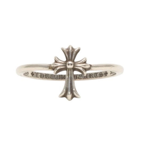 CHROME HEARTS BUBBLGM CH CRS Bubble gum CH cross ring Weight approx. 1.7g Size 17 Silver 925 Good condition Used 4a000966