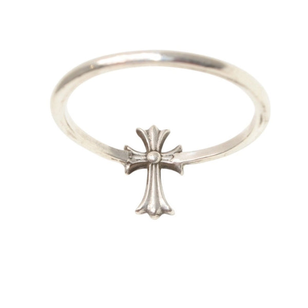 CHROME HEARTS BUBBLGM CH CRS Bubble gum CH cross ring Weight approx. 1.7g Size 17 Silver 925 Good condition Used 4a000966