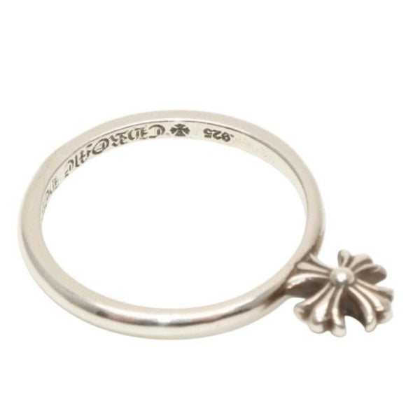Very Good Condition CHROME HEARTS Bubble Gum Stand CH Plus Ring Ring Size 11 Weight Approx. 1.6g Silver 925 Used 4a000965