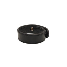 画像をギャラリービューアに読み込む, CHROME HEARTS クロムハーツ 3BTN 2SNP 3ボタン 2スナップ レザーブレスレット 重量約36.86g 全長24.5cm クロスボール 美品 中古 4a000967