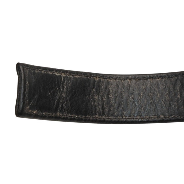CHROME HEARTS クロムハーツ 3BTN 2SNP 3ボタン 2スナップ レザーブレスレット 重量約36.86g 全長24.5cm クロスボール 美品 中古 4a000967