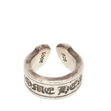将图片加载到图库查看器中。 CHROME HEARTS クロムハーツ SM SCROLL LABEL スモール スクロールラベルリング 15.5g サイズ12号 リング シルバー925 美品 中古 4a000971