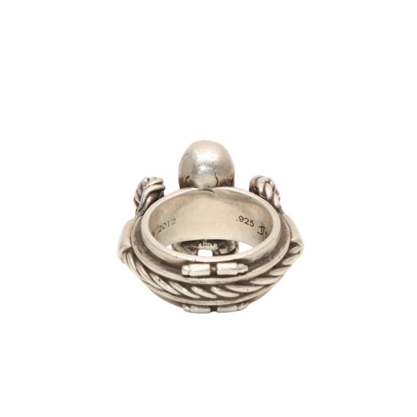 CHROME HEARTS クロムハーツ FT HRRSTTR CABLE SML フォティ ハリスティーター ケーブルリング 重量約17.3g サイズ8.5号 美品 中古 4a000959
