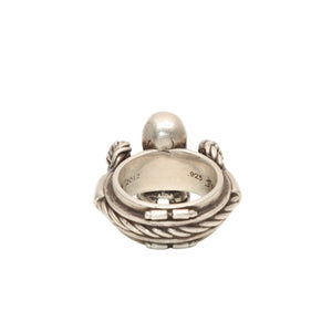 CHROME HEARTS クロムハーツ FT HRRSTTR CABLE SML フォティ ハリスティーター ケーブルリング 重量約17.3g サイズ8.5号 美品 中古 4a000959