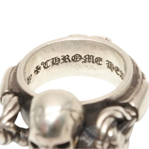 CHROME HEARTS クロムハーツ FT HRRSTTR CABLE SML フォティ ハリスティーター ケーブルリング 重量約17.3g サイズ8.5号 美品 中古 4a000959