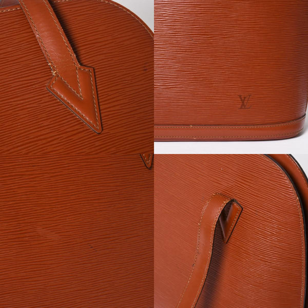 LOUIS VUITTON ルイヴィトン エピ リュサック ワンショルダーバッグ M52282 ブラック レザー 美品 中古 4a009662
