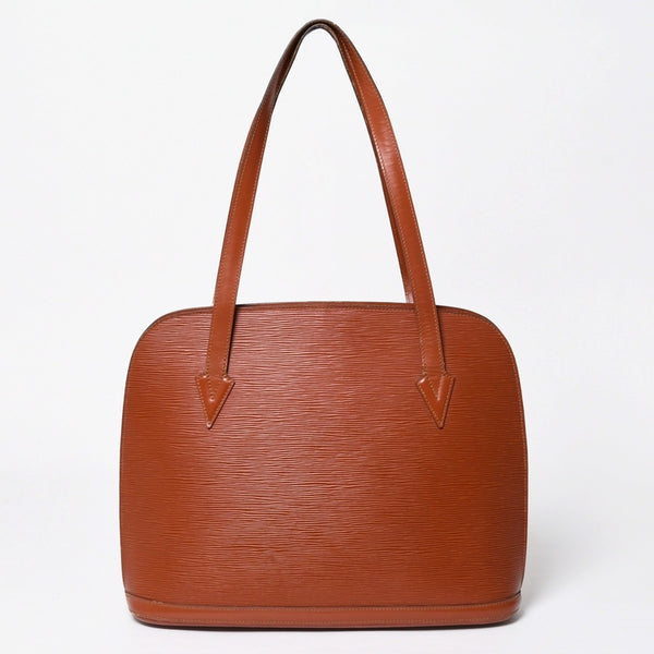 LOUIS VUITTON ルイヴィトン エピ リュサック ワンショルダーバッグ M52282 ブラック レザー 美品 中古 4a009662