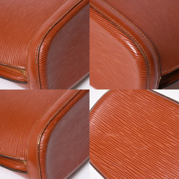 LOUIS VUITTON ルイヴィトン エピ リュサック ワンショルダーバッグ M52282 ブラック レザー 美品 中古 4a009662