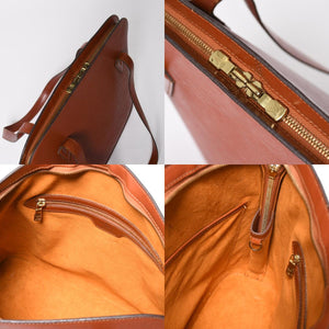 LOUIS VUITTON ルイヴィトン エピ リュサック ワンショルダーバッグ M52282 ブラック レザー 美品 中古 4a009662