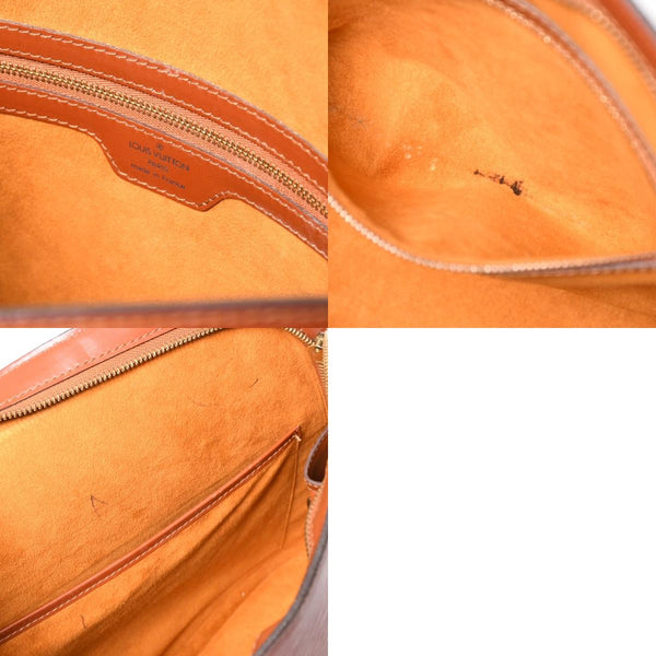 LOUIS VUITTON ルイヴィトン エピ リュサック ワンショルダーバッグ M52282 ブラック レザー 美品 中古 4a009662
