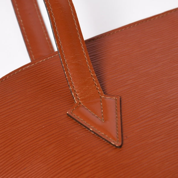 LOUIS VUITTON ルイヴィトン エピ リュサック ワンショルダーバッグ M52282 ブラック レザー 美品 中古 4a009662