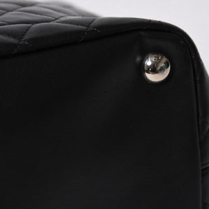 Very Good Condition CHANEL Cambon Line Large Tote Bag No. 9 A25169 Coco Mark Calfskin Patent Leather Black Used 4a009708
