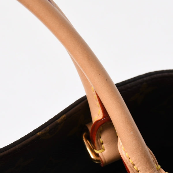 極美品 LOUIS VUITTON ルイヴィトン モンテーニュPM 2WAYバッグ ハンドバッグ ショルダーバッグ M5932J ブラウン ゴールド金具 中古 4a009806