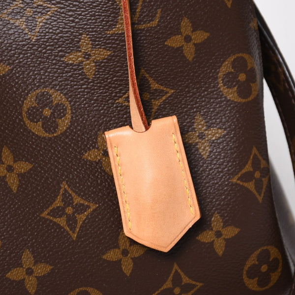 極美品 LOUIS VUITTON ルイヴィトン モンテーニュMM 2WAYバッグ ハンドバッグ ショルダーバッグ M41056 ブラウン ゴールド金具 中古 4a009745