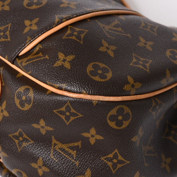 極美品 LOUIS VUITTON ルイヴィトン ガリエラPM モノグラム ハンドバッグ ホワイト M56382 PVC レザー 中古 4a009777