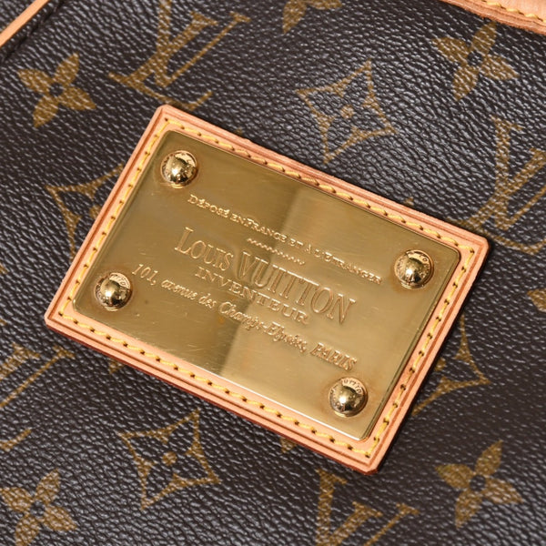 極美品 LOUIS VUITTON ルイヴィトン ガリエラPM モノグラム ハンドバッグ ホワイト M56382 PVC レザー 中古 4a009777