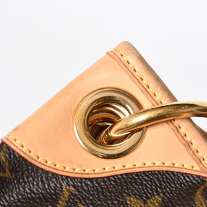 極美品 LOUIS VUITTON ルイヴィトン ガリエラPM モノグラム ハンドバッグ ホワイト M56382 PVC レザー 中古 4a009777