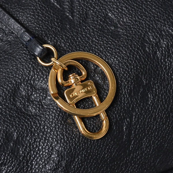 Very good condition LOUIS VUITTON Artsy MM One Shoulder Bag Handbag M93448 Calfskin Monogram Empreinte Black Gold Hardware Used 4a009809