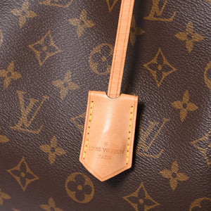 極美品 LOUIS VUITTON ルイヴィトン モンテーニュMM 2WAYバッグ ハンドバッグ ショルダーバッグ M41056 ブラウン ゴールド金具 中古 4a009745