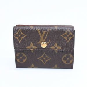 極美品 LOUIS VUITTON ルイヴィトン モノグラム ラドロー 二つ折り財布 財布 コインケース カードホルダー ゴールド金具 中古 4a009749