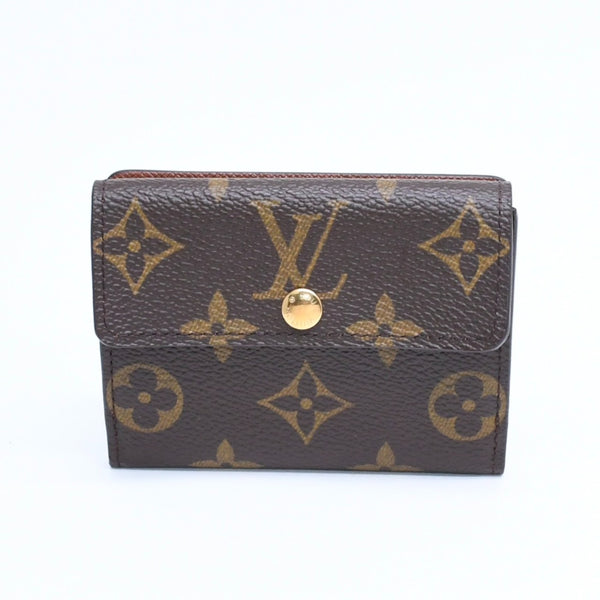 極美品 LOUIS VUITTON ルイヴィトン モノグラム ラドロー 二つ折り財布 財布 コインケース カードホルダー ゴールド金具 中古 4a009749